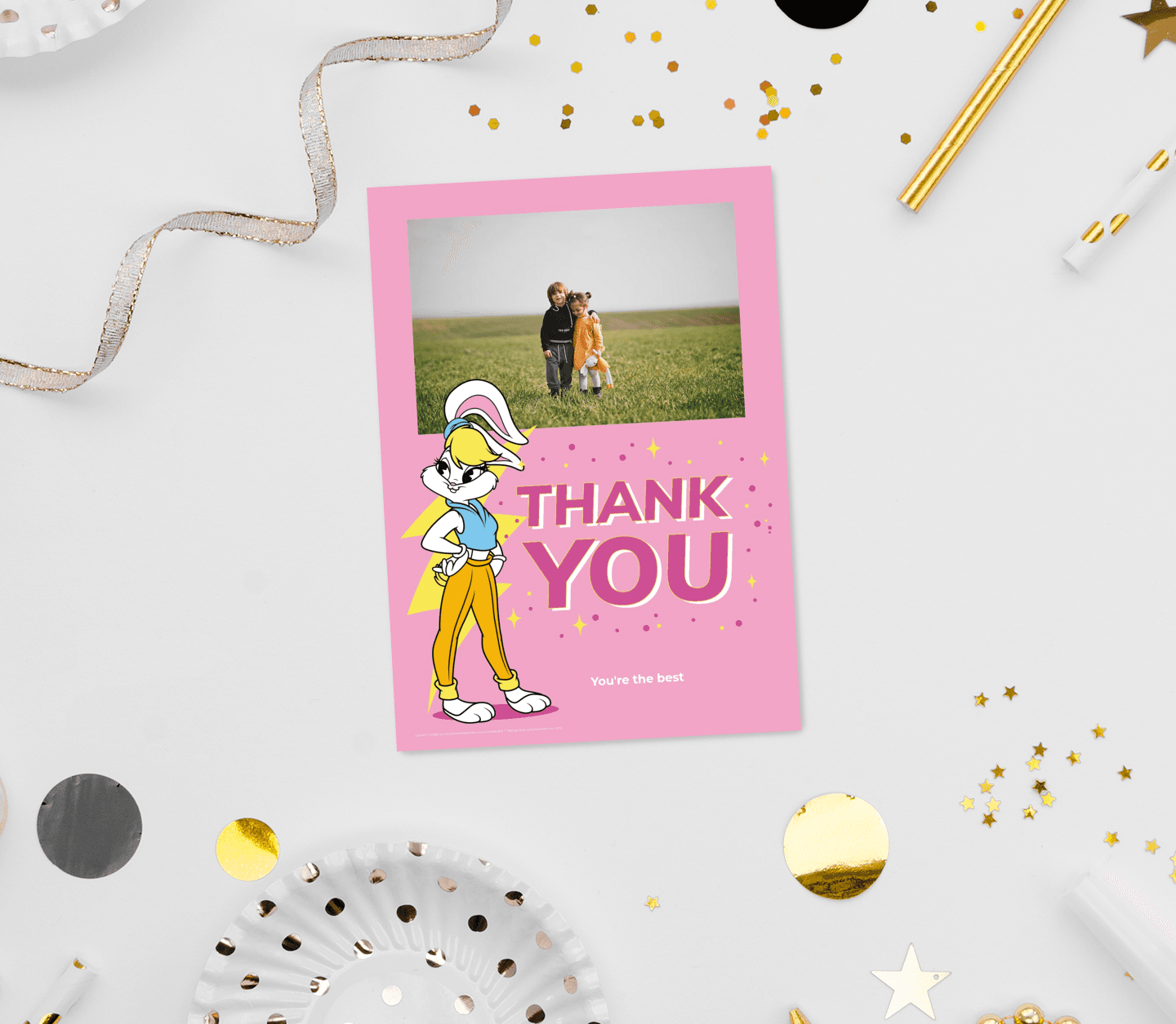 Looney Tunes™ Lola Thanks Card