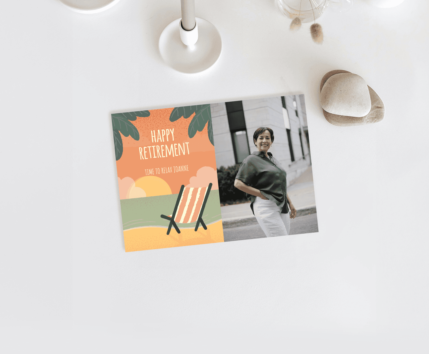 Beach Retirement Card