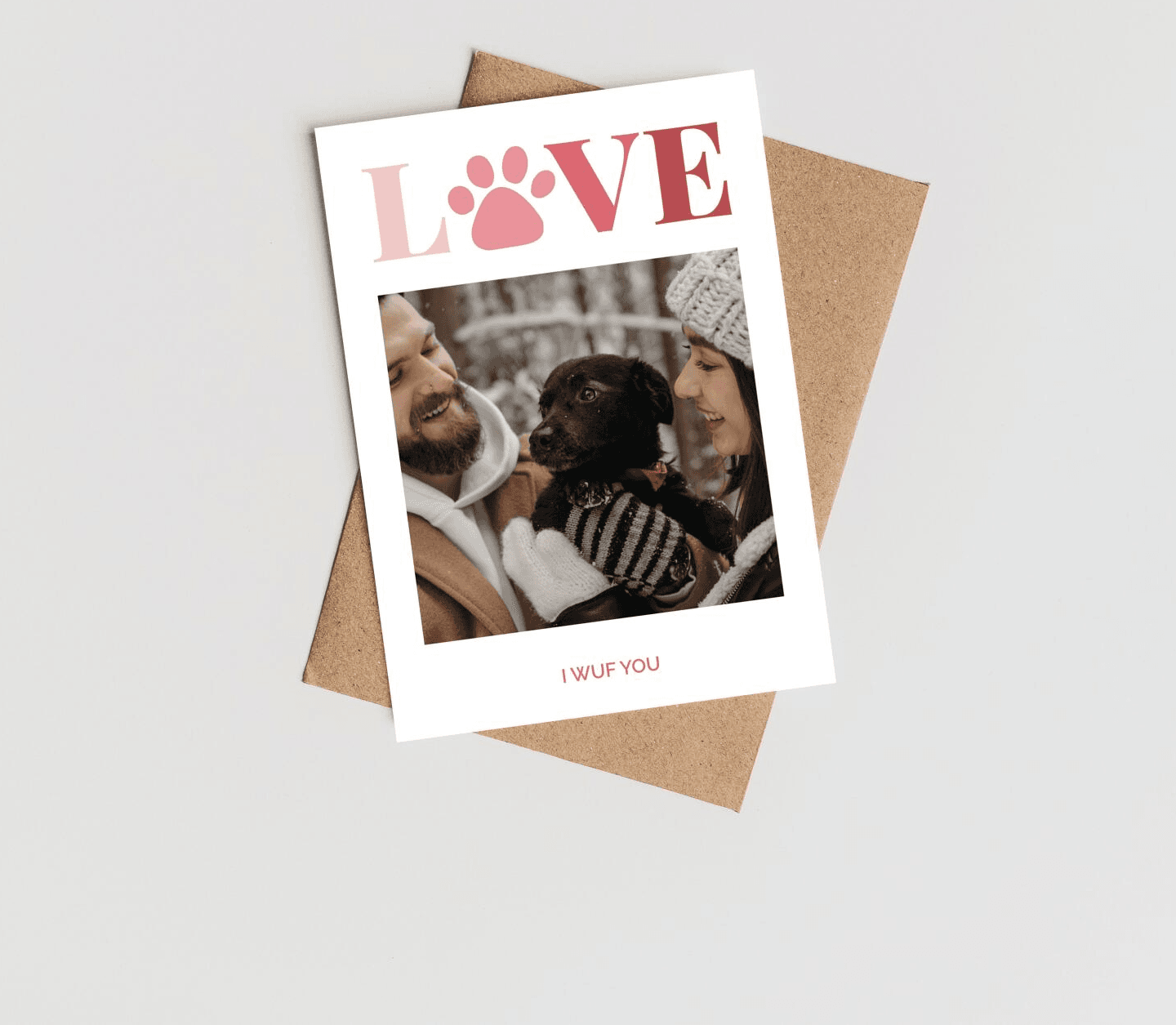 Love paw Card