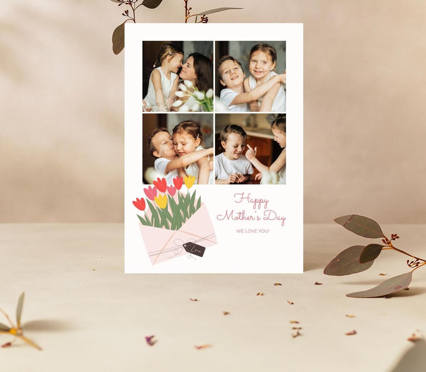 Floral Envelope Card