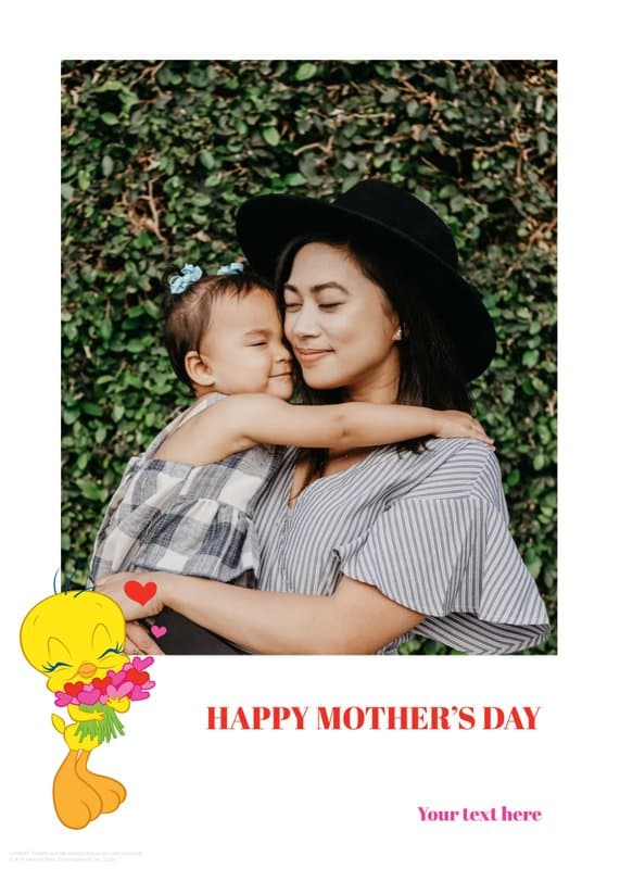 Looney Tunes™ Tweety hearts Card