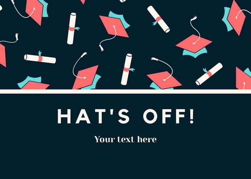 Hats Off Card