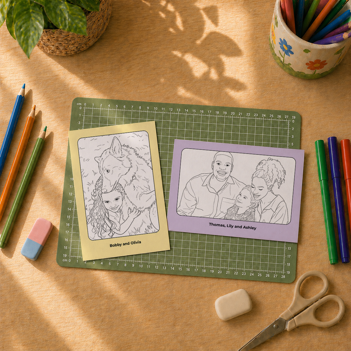 Coloring Cards