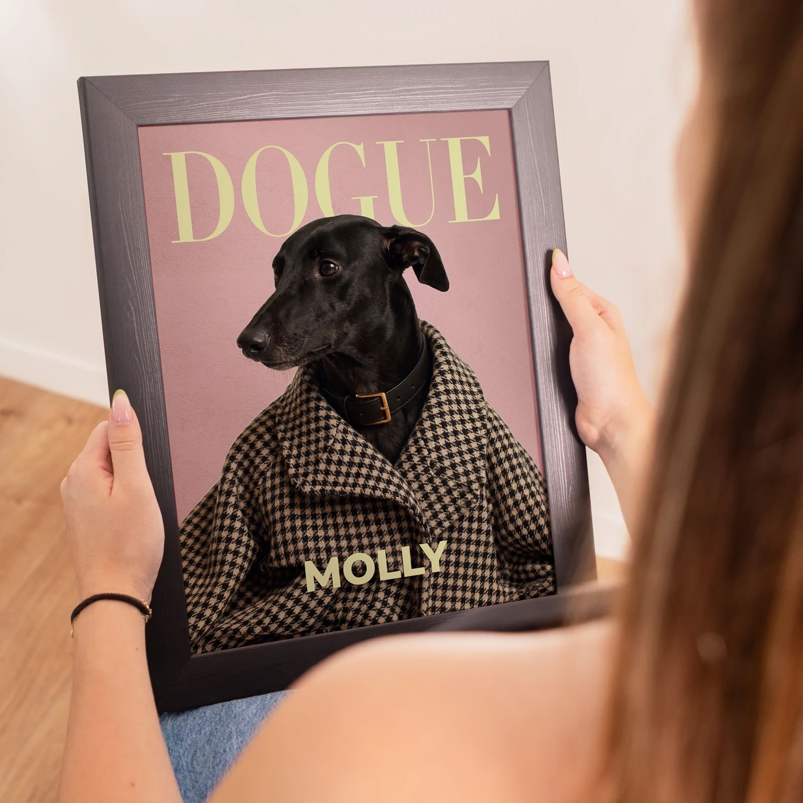 A Pet Poster made from a photo of a pet