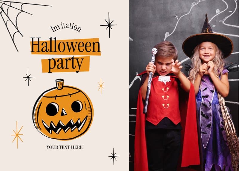 Spooky Party Card