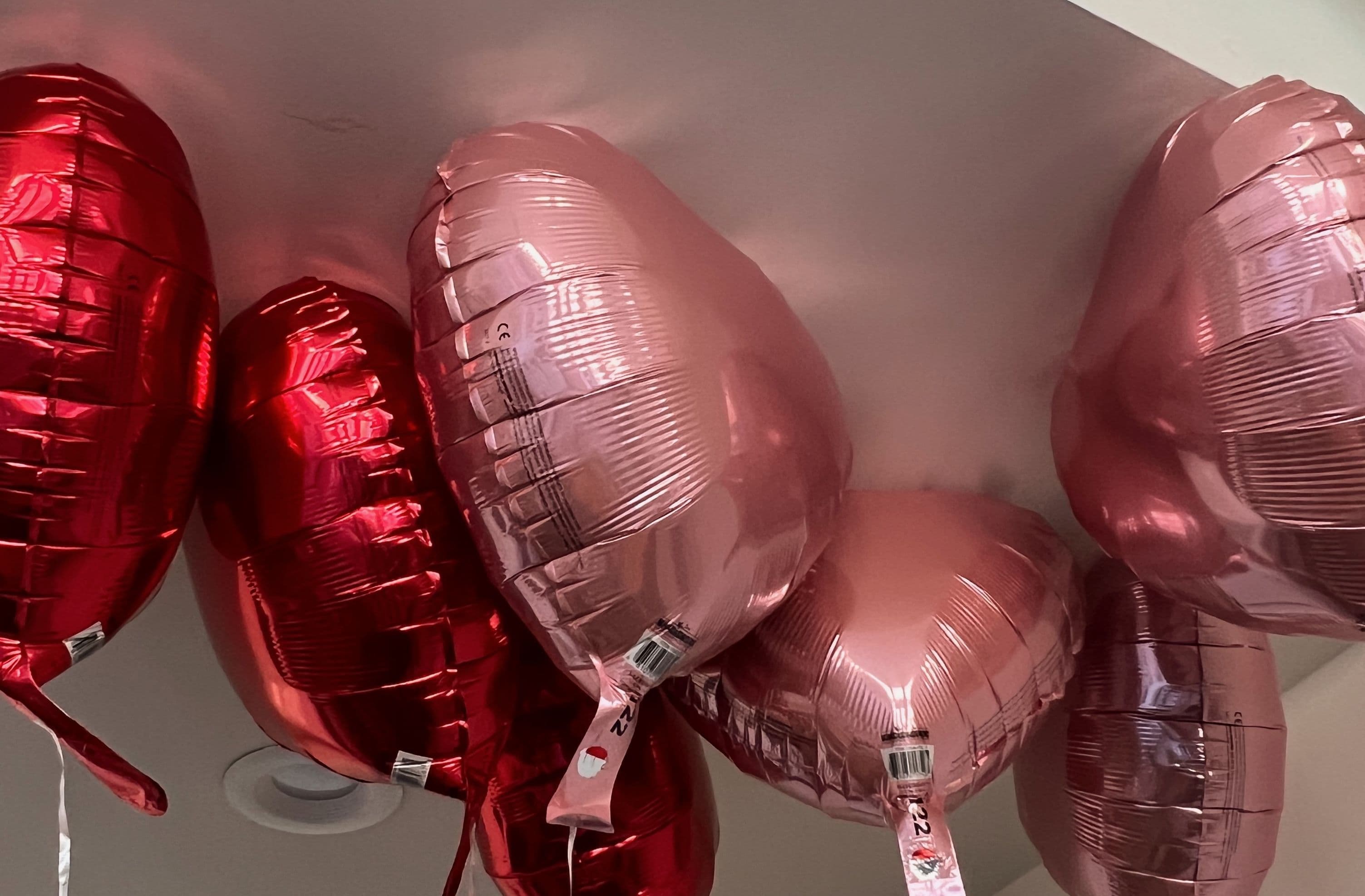 Heart balloons 