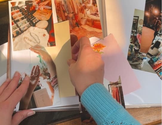 scrapbooking tutorial photos