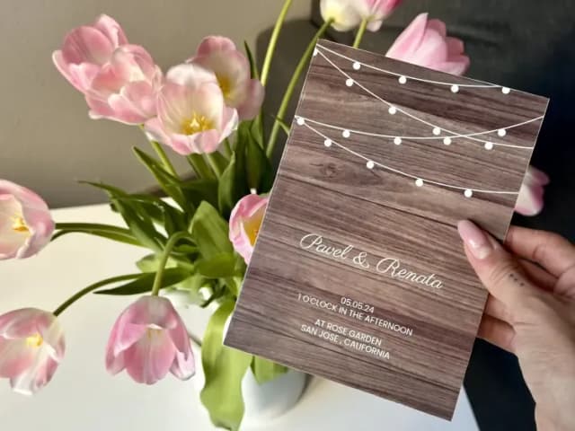 Wedding invitation cards