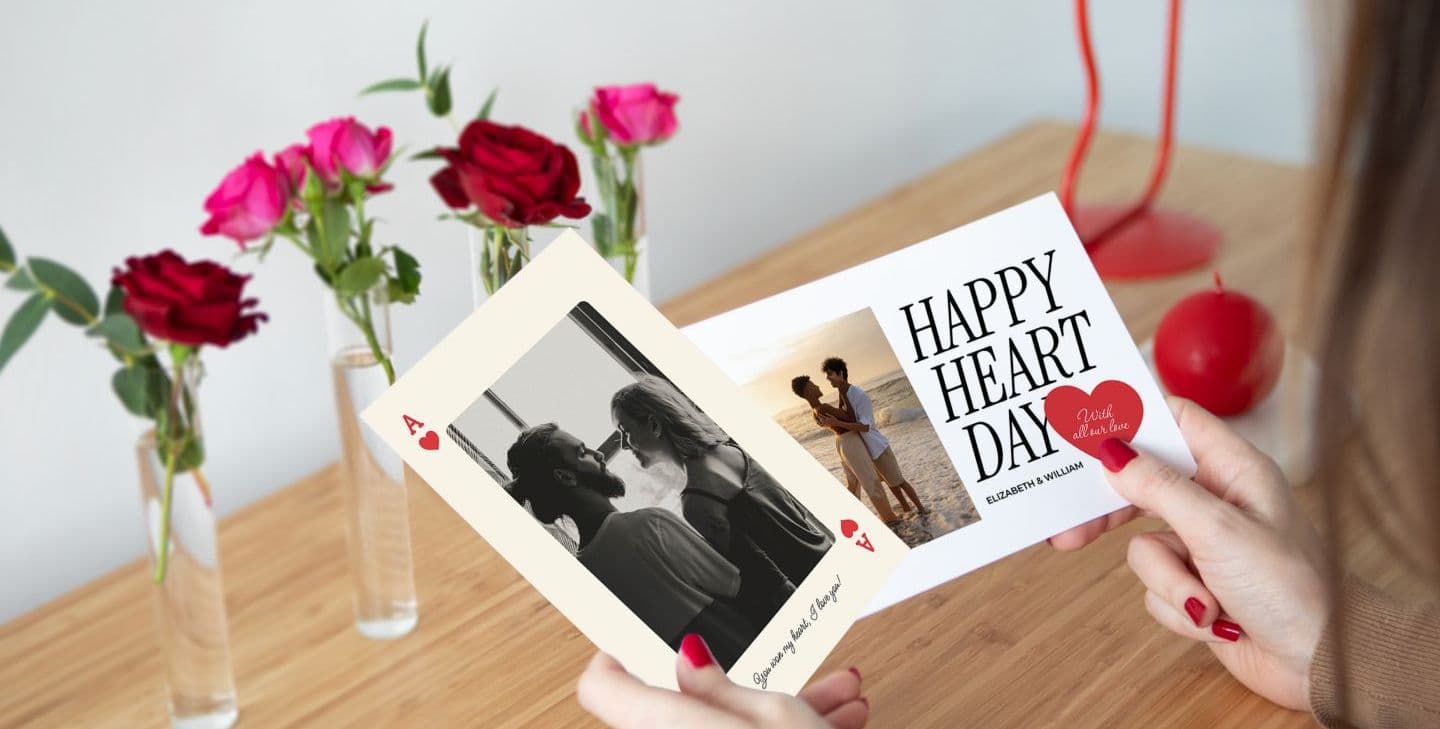 Two Valentine's Day cards