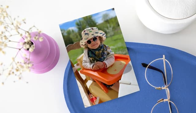 4x6 prints on a table