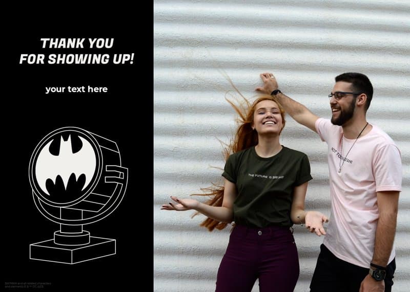 Batman™ Batsign Card