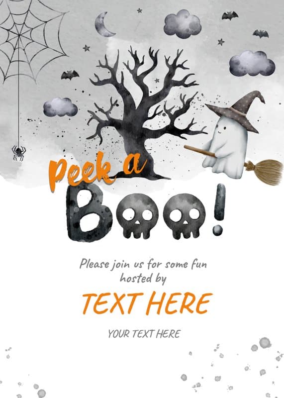 Peek a boo Card
