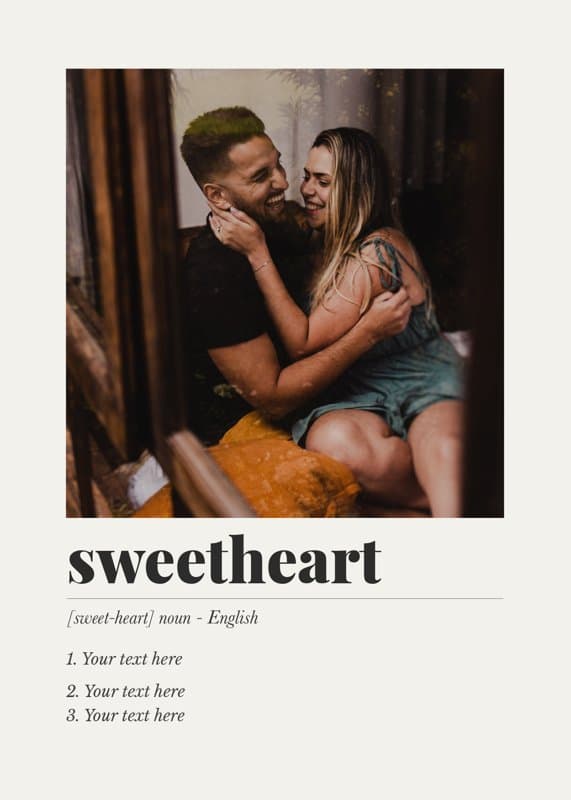 Love Poster Card