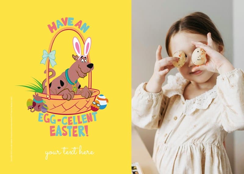 Scooby Doo™ Egg-cellant Easter Card