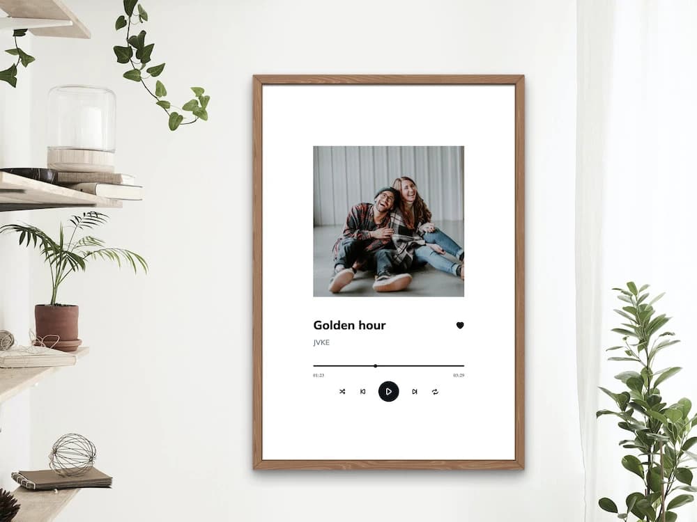 Song poster projection